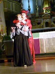 Marina Ghinolfi. Santa Gemma lotta con il demonio